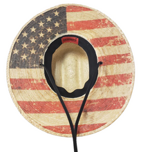 Load image into Gallery viewer, High Tide American Flag Palm Hat
