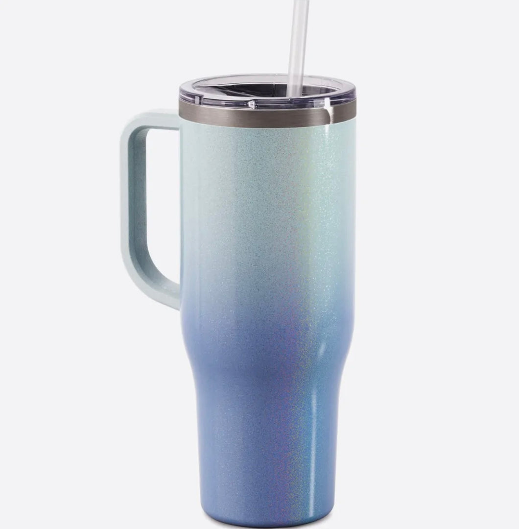 40 oz Ombre Charger Tumbler