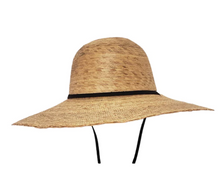 Load image into Gallery viewer, Breeze Brown Flat Brim Sun Hat
