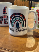 Load image into Gallery viewer, Merry Christmas Rainbow mug
