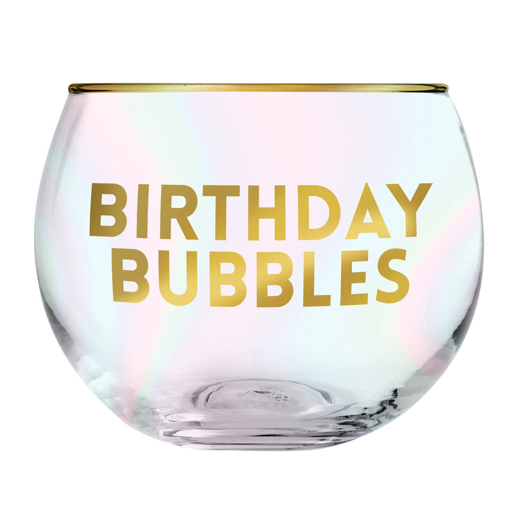 Roly Poly Glass - Bday Bubbles