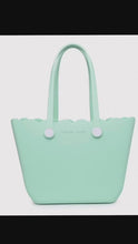 Load and play video in Gallery viewer, Rose Scalloped Versa Tote
