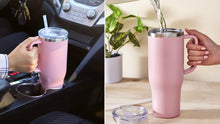 Load image into Gallery viewer, 40 oz Matte Charger Tumbler
