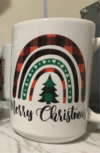 Load image into Gallery viewer, Merry Christmas Rainbow mug
