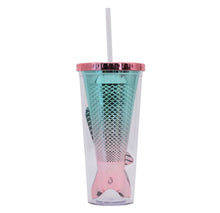 Load image into Gallery viewer, 12 oz Mermaid Tail Tumbler
